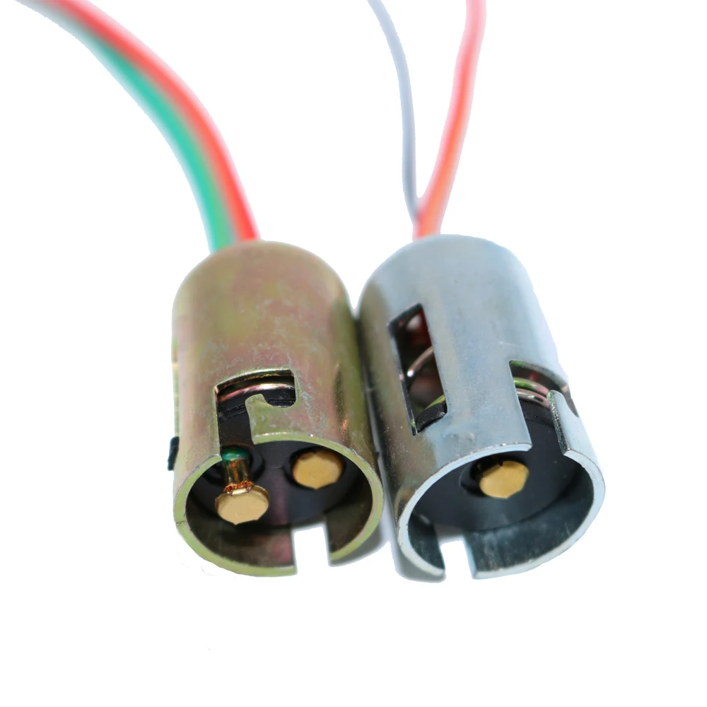 YSY 10pcs BA15S BA15D S25 single bulb socket Halogen headlamp pigtail connector holder 10cm wire 1156 1157 plug
YSY 10pcs BA15S BA15D S25 single bulb socket Halogen headlamp pigtail connector holder 10cm wire 1156 1157 plug