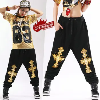 2015 New fashion Autumn winter Adult pants joggers star Sweatpants Costumes harem Hip hop dance practice pants
2015 New fashion Autumn winter Adult pants joggers star Sweatpants Costumes harem Hip hop dance practice pants