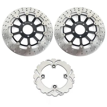 BIKINGBOY Front Rear Brake Discs Disks Rotors For Kawasaki ZX6R Ninja 98-01 04-08 ZX9R Ninja 98-99 Z 750 04-06 Z750S 05-07 Z1000
BIKINGBOY Front Rear Brake Discs Disks Rotors For Kawasaki ZX6R Ninja 98-01 04-08 ZX9R Ninja 98-99 Z 750 04-06 Z750S 05-07 Z1000