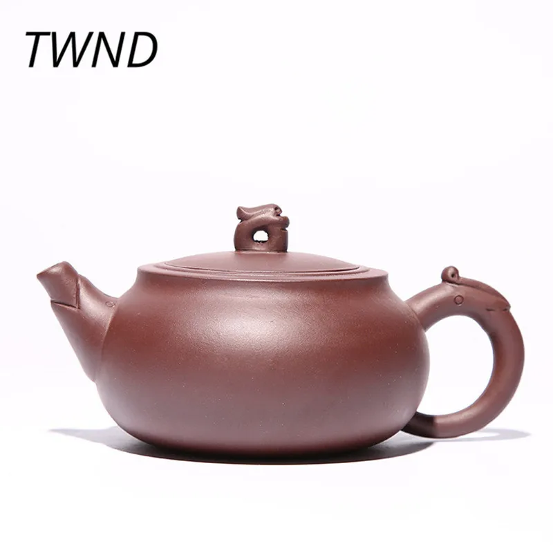 280CC purple clay yixing teapot chinese kung fu pu yu pot kettle with gift box 16.4
280CC purple clay yixing teapot chinese kung fu pu yu pot kettle with gift box 16.4