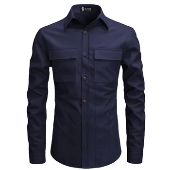 UNPADUPE 2019 Men Shirts Europe Size New Arrivals Slim Fit Male Shirt Solid Tooling Long Sleeve British Style Cotton Men'S Shirt
UNPADUPE 2019 Men Shirts Europe Size New Arrivals Slim Fit Male Shirt Solid Tooling Long Sleeve British Style Cotton Men'S Shirt