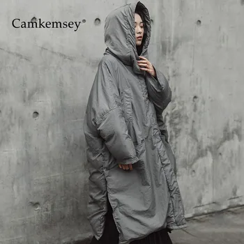 CamKemsey 2019 New Thick Down Cotton Padded Warm Winter Coats Women Elegant Side Split Big Size Hooded Long Jackets For Women
CamKemsey 2019 New Thick Down Cotton Padded Warm Winter Coats Women Elegant Side Split Big Size Hooded Long Jackets For Women