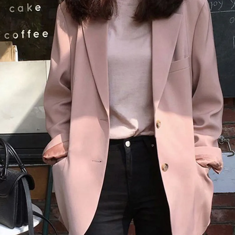 LANMREM 2019 Autumn New Casual Fashion Women Loose Plus Temperament Solid Color Single-breasted Long-sleeved Blazer TC800
LANMREM 2019 Autumn New Casual Fashion Women Loose Plus Temperament Solid Color Single-breasted Long-sleeved Blazer TC800