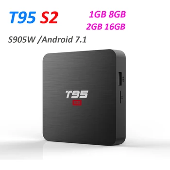 20 PCS/LOT T95 S2 New Arrival Google S905W Smart Android 7.1 amlogic 2gb 16gb 4k TV Box 1GB 8GB
20 PCS/LOT T95 S2 New Arrival Google S905W Smart Android 7.1 amlogic 2gb 16gb 4k TV Box 1GB 8GB