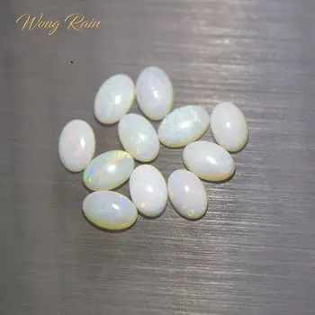 Wong Rain Top Quality 1 PCS Natural 4 * 6 MM Oval White Fire Opal Loose Gemstone DIY Decoration Jewelry Wholesale Lots Bulk
Wong Rain Top Quality 1 PCS Natural 4 * 6 MM Oval White Fire Opal Loose Gemstone DIY Decoration Jewelry Wholesale Lots Bulk