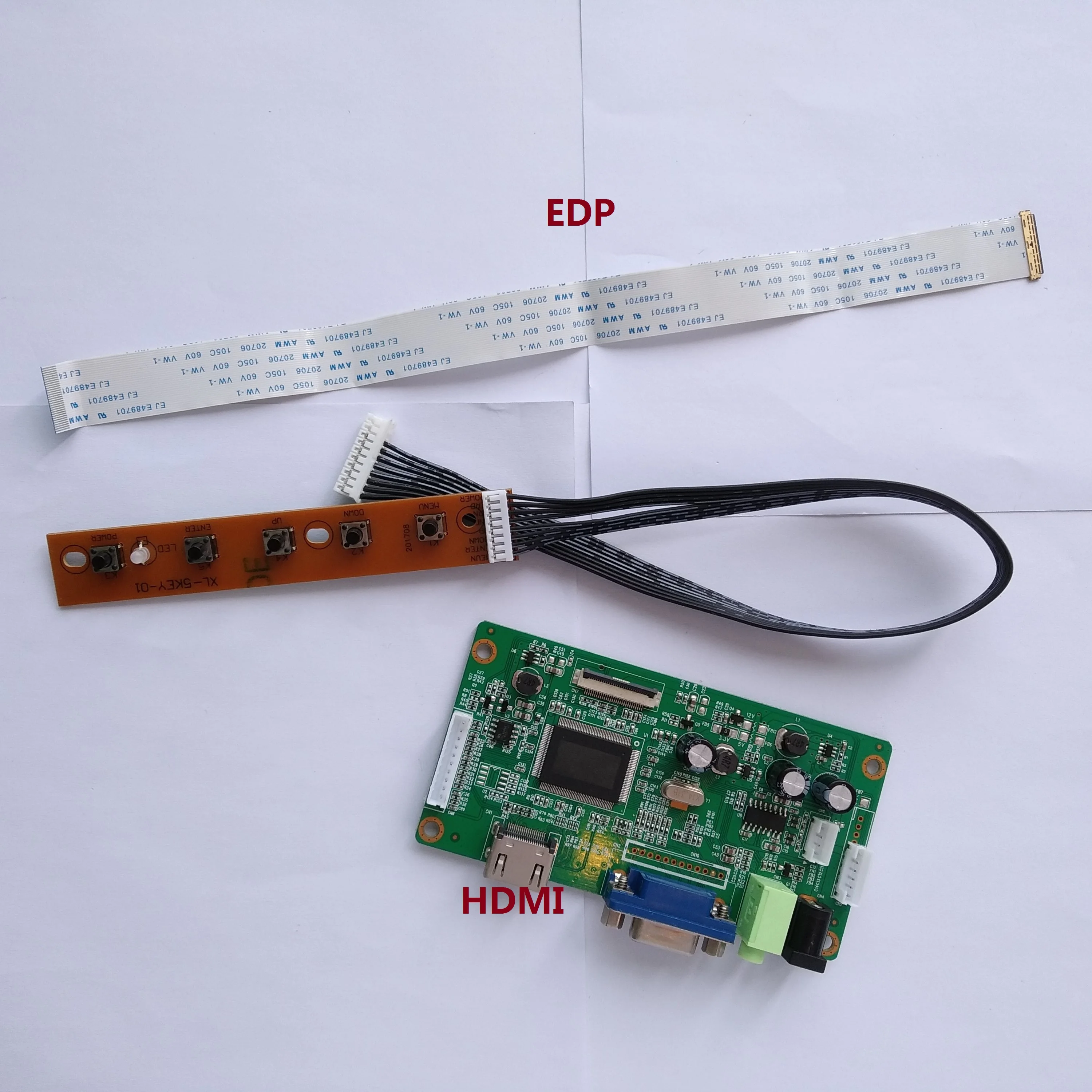 Для NV156FHM N45/NV156FHM N46 1080P панель монитора VGA HDMI LCD LED EDP плата контроллера дисплей