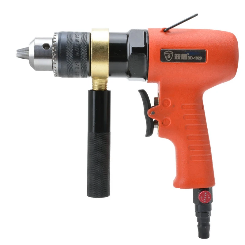 13mm Pneumatic Drill Industrial-grade Handheld Positive/Reverse Air Drill BD-1029
13mm Pneumatic Drill Industrial-grade Handheld Positive/Reverse Air Drill BD-1029