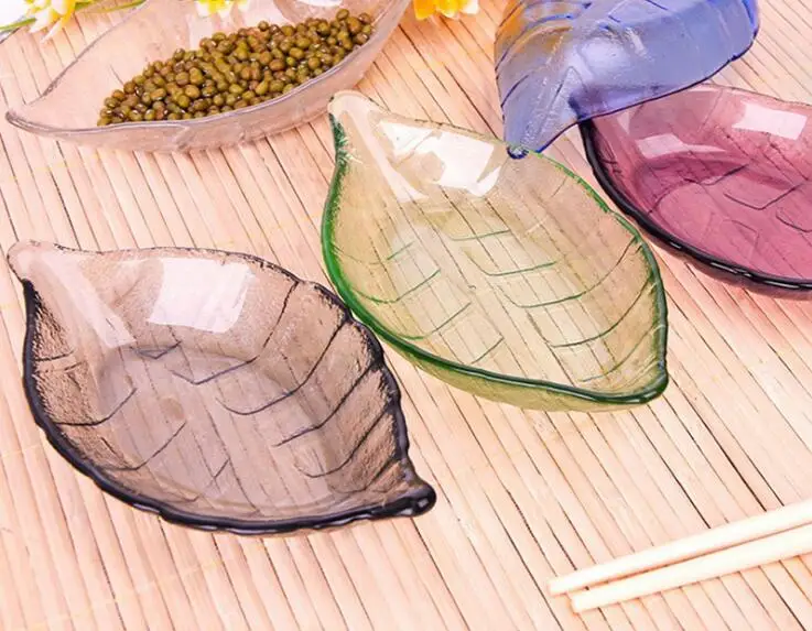 1PC Glass Snack Dish Plates Leaf Kitchen Spices Sauce Dish Home Desktop Fruits Desserts Tray Food Storage Dish OK 0835
1PC Glass Snack Dish Plates Leaf Kitchen Spices Sauce Dish Home Desktop Fruits Desserts Tray Food Storage Dish OK 0835