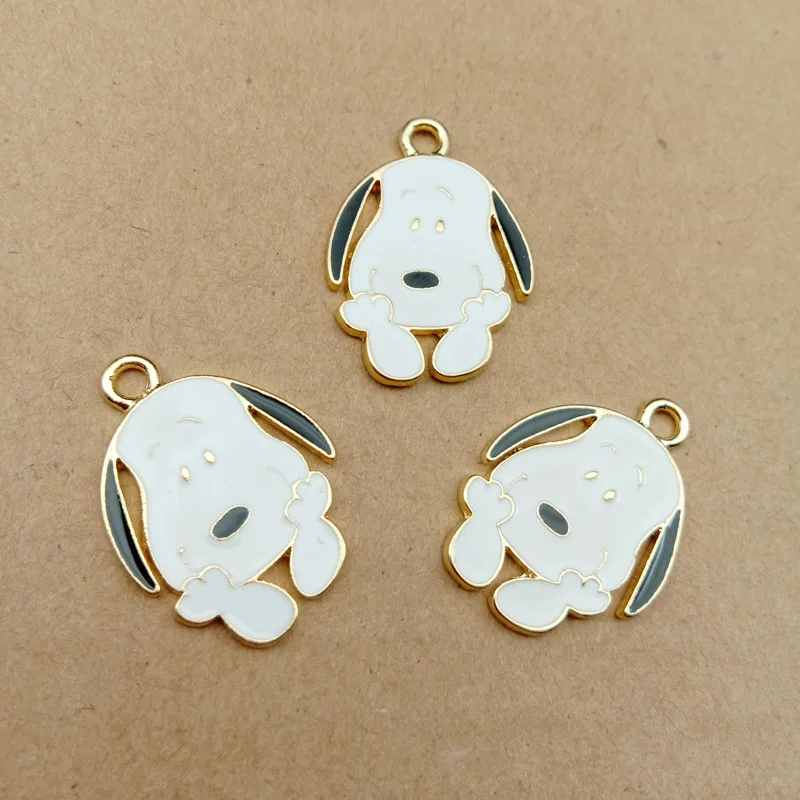 10 pcs/lot Cute Cartoon Dog Enamel Charm Animals Drop Oil Charms Pendant Earring Bracelet Handmade Jewelry DIY Accessory YZ193
10 pcs/lot Cute Cartoon Dog Enamel Charm Animals Drop Oil Charms Pendant Earring Bracelet Handmade Jewelry DIY Accessory YZ193