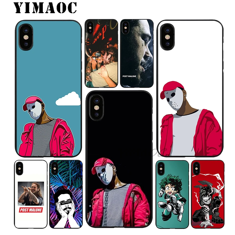 YIMAOC Ski Mask the Slump God Post Malone Soft TPU Black Silicone Case for iPhone X or 10 8 7 6 6S Plus 5 5S SE Xr Xs Max
YIMAOC Ski Mask the Slump God Post Malone Soft TPU Black Silicone Case for iPhone X or 10 8 7 6 6S Plus 5 5S SE Xr Xs Max