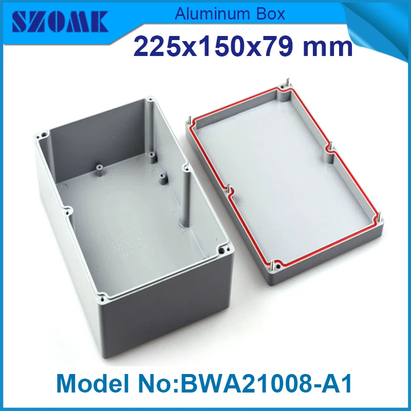 4 pieces electronic tools and instruments diy aluminum waterproof container 79(H)x150(W)x225(L) mm
4 pieces electronic tools and instruments diy aluminum waterproof container 79(H)x150(W)x225(L) mm