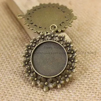 10 pieces/lot Antique Bronze Color Alloy Cameo Flower 42*50mm (Fit 25mm Dia) round Cabochon Settings Jewelry Blank Charms T0266
10 pieces/lot Antique Bronze Color Alloy Cameo Flower 42*50mm (Fit 25mm Dia) round Cabochon Settings Jewelry Blank Charms T0266