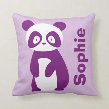 Throw Pillow Cover Purple Panda (Any Name) Personalised Cushion Pillow Case Home Decor Square Cushion Cover 18x18 Inch
Throw Pillow Cover Purple Panda (Any Name) Personalised Cushion Pillow Case Home Decor Square Cushion Cover 18x18 Inch