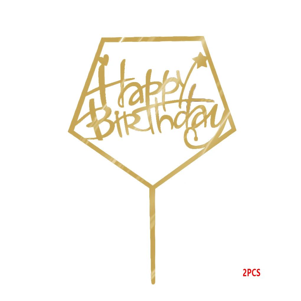 Happy Birthday Letter Acrylic Gold Twinkle DIY Glitter Cupcake Cake Topper Smash Candle Party Handmade Stick
Happy Birthday Letter Acrylic Gold Twinkle DIY Glitter Cupcake Cake Topper Smash Candle Party Handmade Stick