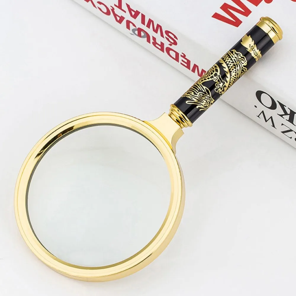 New Detachable Multi-function Yellow High-end Carved Dragon Expansion Mirror Hand-held Supplies Magnifier 60mm/70mm/80mm/90mm
New Detachable Multi-function Yellow High-end Carved Dragon Expansion Mirror Hand-held Supplies Magnifier 60mm/70mm/80mm/90mm