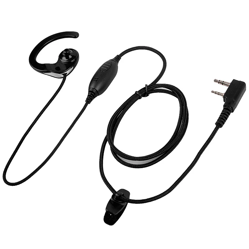 Walkie Talkie Headset 2 Pin With Microphone K Head Two Way Radio Earphone Earpiece Thick Line Thick Braided Wire PPS Material
Walkie Talkie Headset 2 Pin With Microphone K Head Two Way Radio Earphone Earpiece Thick Line Thick Braided Wire PPS Material