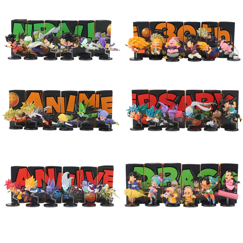 6pcs/set Dragon Ball Z Figure Toy WCF The Historical Characters Vol.1 Vol.3 Action Figures Model Dolls Toys 5-9cm
6pcs/set Dragon Ball Z Figure Toy WCF The Historical Characters Vol.1 Vol.3 Action Figures Model Dolls Toys 5-9cm