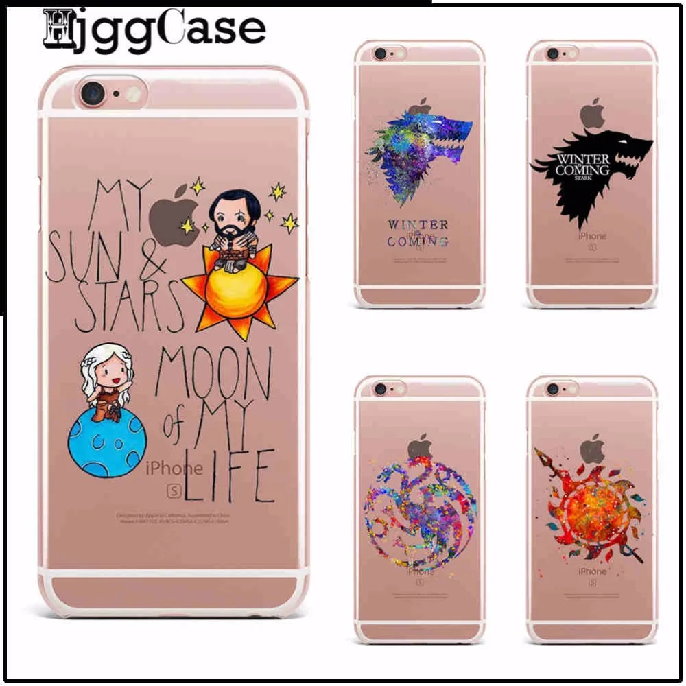 Game of Thrones print Cover TPU soft Silicone Phone Case Cover For iPhone 7 7 Plus 6 6S Plus 5 5S SE 8 samsung Galaxy S8 Plus
Game of Thrones print Cover TPU soft Silicone Phone Case Cover For iPhone 7 7 Plus 6 6S Plus 5 5S SE 8 samsung Galaxy S8 Plus