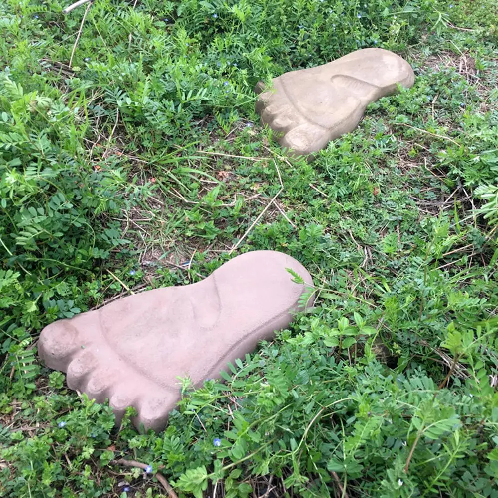 1 Pair Concrete Molds Footprint Shape Stepping Stone ABS Mold Paving Floor Mould Floor Tile Gardens Beaches Path Cement Mold
1 Pair Concrete Molds Footprint Shape Stepping Stone ABS Mold Paving Floor Mould Floor Tile Gardens Beaches Path Cement Mold