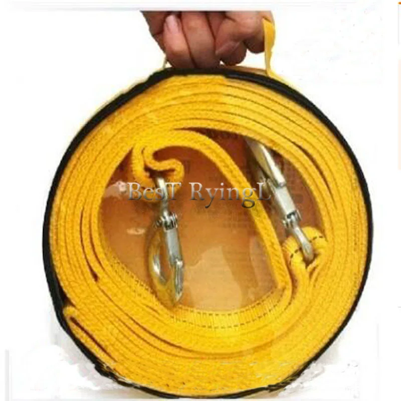 LL 5 Ton 4 Meter Tow Rope For Truck Snatch Strap Off-road Towing Ropes Trailer Winch Cable Belt Car Traction
LL 5 Ton 4 Meter Tow Rope For Truck Snatch Strap Off-road Towing Ropes Trailer Winch Cable Belt Car Traction