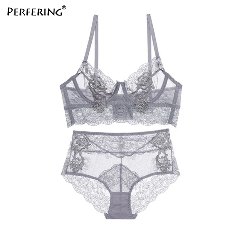 Perfering Ultra Thin Push Up Bras Sets Transparent Sexy Brassiere Bra and Panty Set Bralette Lace Underwear Lingerie Charming
Perfering Ultra Thin Push Up Bras Sets Transparent Sexy Brassiere Bra and Panty Set Bralette Lace Underwear Lingerie Charming