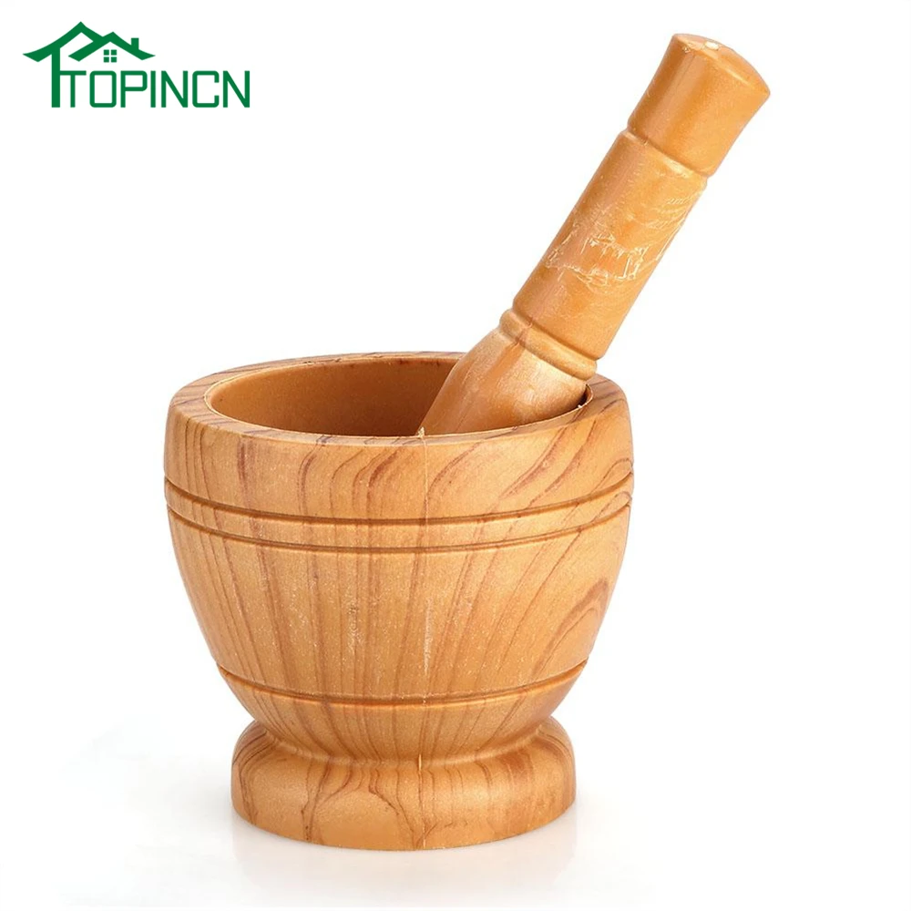 TOPINCN Manual Wooden Mortar Pestle Grinding Bowl Set Garlic Press Ginger Crush Pot Spice Grinder Mortar Pestle Set Kitchen Tool
TOPINCN Manual Wooden Mortar Pestle Grinding Bowl Set Garlic Press Ginger Crush Pot Spice Grinder Mortar Pestle Set Kitchen Tool