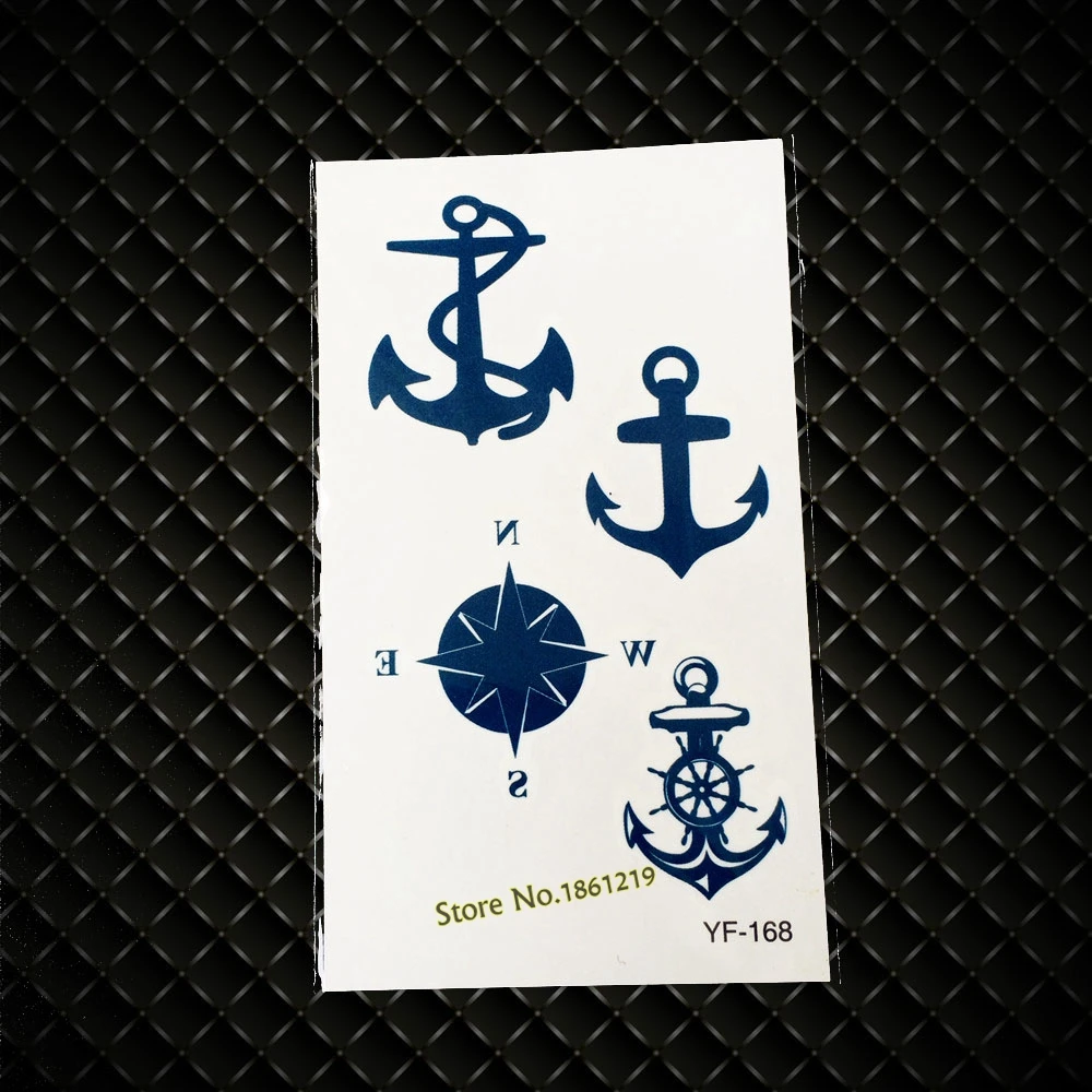 Fashion Blue waterproof temporary tattoo sticker GYF-168 Marine Pirate Anchor Compass Corsair design sexy women body art tattoos
Fashion Blue waterproof temporary tattoo sticker GYF-168 Marine Pirate Anchor Compass Corsair design sexy women body art tattoos
