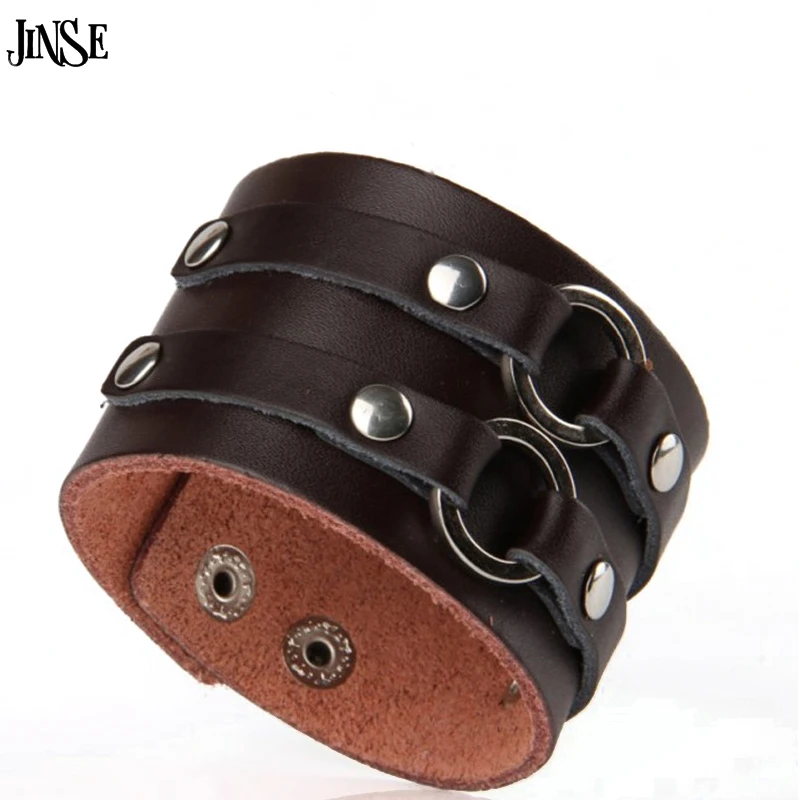 PSL020 Korean wide skin four buckle bracelet bicyclic leather bracelet genuine leather accessories
PSL020 Korean wide skin four buckle bracelet bicyclic leather bracelet genuine leather accessories