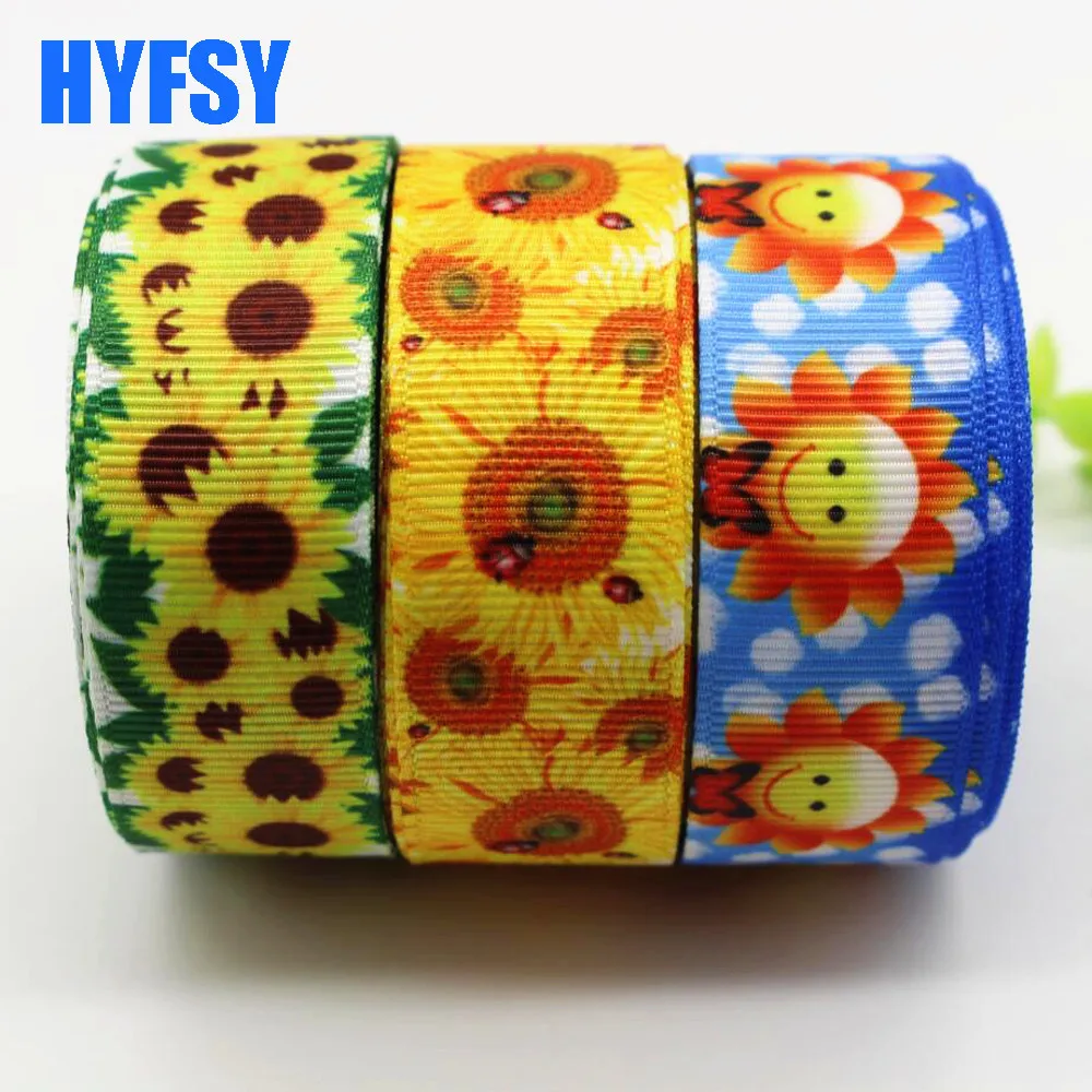hyfsy 10059 22mm Sunflower ribbon cartoon 10 yards DIY gift packaging handmade headwear Grosgrain tape
hyfsy 10059 22mm Sunflower ribbon cartoon 10 yards DIY gift packaging handmade headwear Grosgrain tape