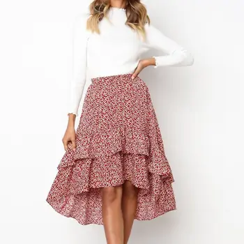 Women Sexy High Waist Wave Point Print Retro Irregular Slim Ruffled Long Simple Skirt Women's Clothing
Women Sexy High Waist Wave Point Print Retro Irregular Slim Ruffled Long Simple Skirt Women's Clothing