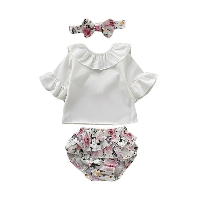 2019 Newborn Kids Girl Clothing Set Ruffle T Shirt Floral Shorts Girls Outfits Set Summer Clothes Baby Clothing Baby Girl Set
2019 Newborn Kids Girl Clothing Set Ruffle T Shirt Floral Shorts Girls Outfits Set Summer Clothes Baby Clothing Baby Girl Set