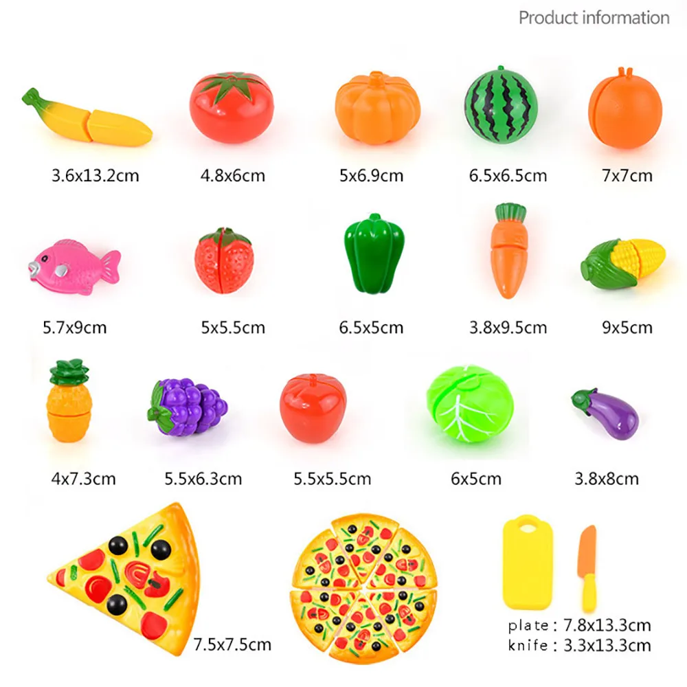 24PCS Children Pretend Role Play Set Cutting Fruit Vegetable Food Pretend Play Children Kid Educational Toy Gift For Kid T6#
24PCS Children Pretend Role Play Set Cutting Fruit Vegetable Food Pretend Play Children Kid Educational Toy Gift For Kid T6#