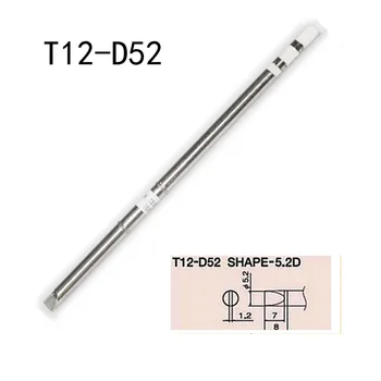 2pcs/lot soldering iron tip T12-D52 lead-free for FX-951 FX-952 FX-950 rework station welding iron HAKKO solder iron tip
2pcs/lot soldering iron tip T12-D52 lead-free for FX-951 FX-952 FX-950 rework station welding iron HAKKO solder iron tip