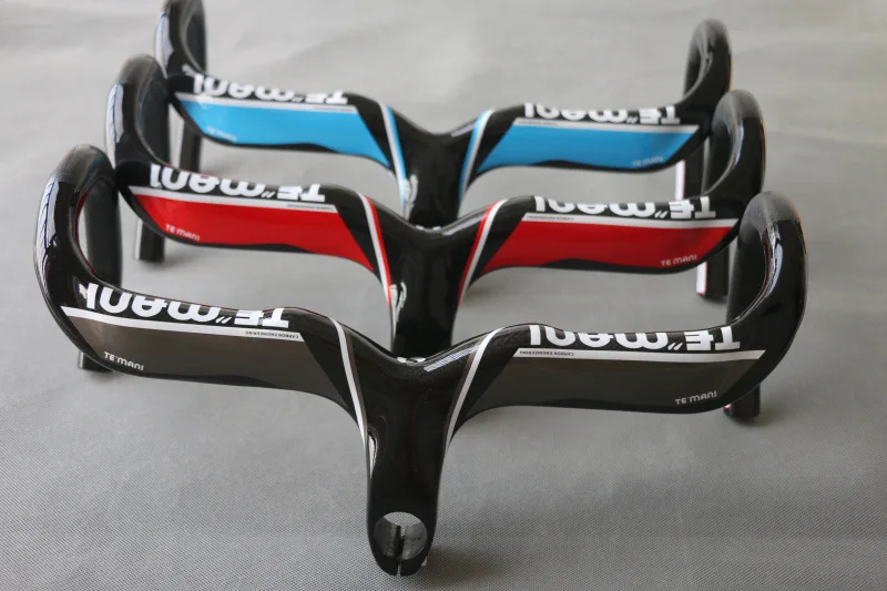 TEMANI Carbon Fiber Bike Bent Handlebar Stem 28.6mm Integrated Handlebar Road Bike Ultralight Bent Bar 400/420/440mm Handlebar
TEMANI Carbon Fiber Bike Bent Handlebar Stem 28.6mm Integrated Handlebar Road Bike Ultralight Bent Bar 400/420/440mm Handlebar