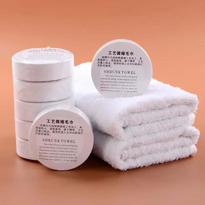1PC Pure White Cotton Compressed Towel Convenient Outdoor Travel Disposable Magic Compress Towels
1PC Pure White Cotton Compressed Towel Convenient Outdoor Travel Disposable Magic Compress Towels