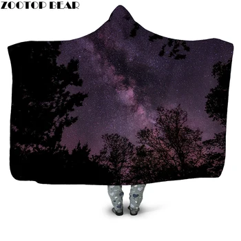 Galaxy Forest 3D Printed Plush Hooded Blanket for Adults Children Warm Wearable Fleece Throw Blanket Home Office Washable Cloak
Galaxy Forest 3D Printed Plush Hooded Blanket for Adults Children Warm Wearable Fleece Throw Blanket Home Office Washable Cloak
