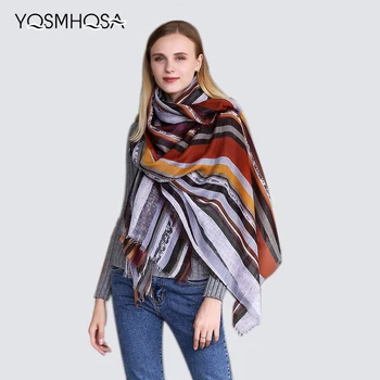 Vintage Women Striped Tassel Scarf Boho Cotton Long Scarf for Ladies Satin Scarf Spring Autumn Witner Dropping WN043
Vintage Women Striped Tassel Scarf Boho Cotton Long Scarf for Ladies Satin Scarf Spring Autumn Witner Dropping WN043