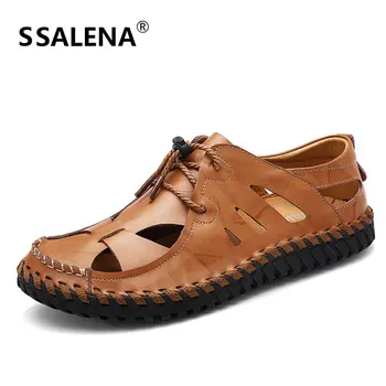 Man Outdoor Water Trekking Sandals Male Fashion Comfortable Casual Shoes Man Breathable Leather Antiskid Sandals AA51623
Man Outdoor Water Trekking Sandals Male Fashion Comfortable Casual Shoes Man Breathable Leather Antiskid Sandals AA51623