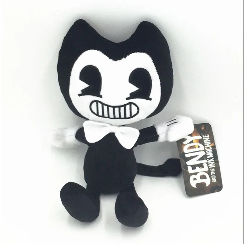 Thriller Bandy And Ink Machines Game Short Plush Padding Dolls Black And White Halloween Funny Toys For Children
Thriller Bandy And Ink Machines Game Short Plush Padding Dolls Black And White Halloween Funny Toys For Children
