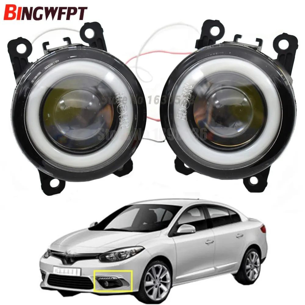 2x (Left+Right) Angel Eye Fog Lamps LED Lights white For Renault Fluence L30 Saloon 2010 - 2015 For 2002-2015 Renault Megane 2 3
2x (Left+Right) Angel Eye Fog Lamps LED Lights white For Renault Fluence L30 Saloon 2010 - 2015 For 2002-2015 Renault Megane 2 3