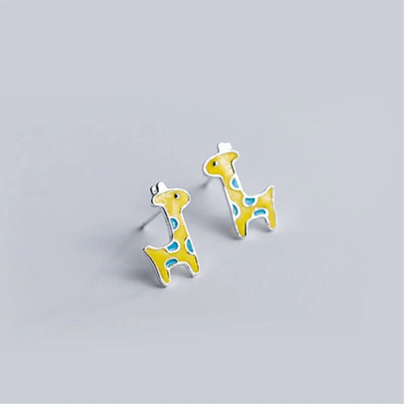 Giraffe 925 Sterling Silver Fresh Cute Temperament Personality Korea Literary Trendy Female Stud Earrings SEA197
Giraffe 925 Sterling Silver Fresh Cute Temperament Personality Korea Literary Trendy Female Stud Earrings SEA197