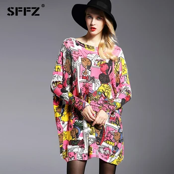 SFFZ 2019 New Autumn Women Long Sweaters Fashion Casual Wool Blend Knitted Sweater Dresses Slash Neck Oversized Pullover 6150
SFFZ 2019 New Autumn Women Long Sweaters Fashion Casual Wool Blend Knitted Sweater Dresses Slash Neck Oversized Pullover 6150