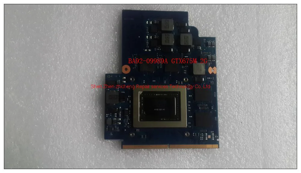 For Samsung NP700G7 NP700G7C laptop Graphics card board BA92-09989A GTX675M N13E-GS1-A1 2GB BA92-08800A HD6970 216-08110002GB
For Samsung NP700G7 NP700G7C laptop Graphics card board BA92-09989A GTX675M N13E-GS1-A1 2GB BA92-08800A HD6970 216-08110002GB