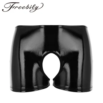 Women Lingerie Slim Fit Underpants Sexy Bedtime Shiny Stretchy Patent Leather slim fit Wetlook Boxer Briefs Underwear Panties
Women Lingerie Slim Fit Underpants Sexy Bedtime Shiny Stretchy Patent Leather slim fit Wetlook Boxer Briefs Underwear Panties
