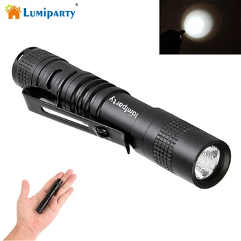 Lumiparty Mini Flash Light XPE-R3 600 Lumens LED Flashlight Pocket Torch Portable Flash Torch Lamp Powered By AAA Battery
Lumiparty Mini Flash Light XPE-R3 600 Lumens LED Flashlight Pocket Torch Portable Flash Torch Lamp Powered By AAA Battery