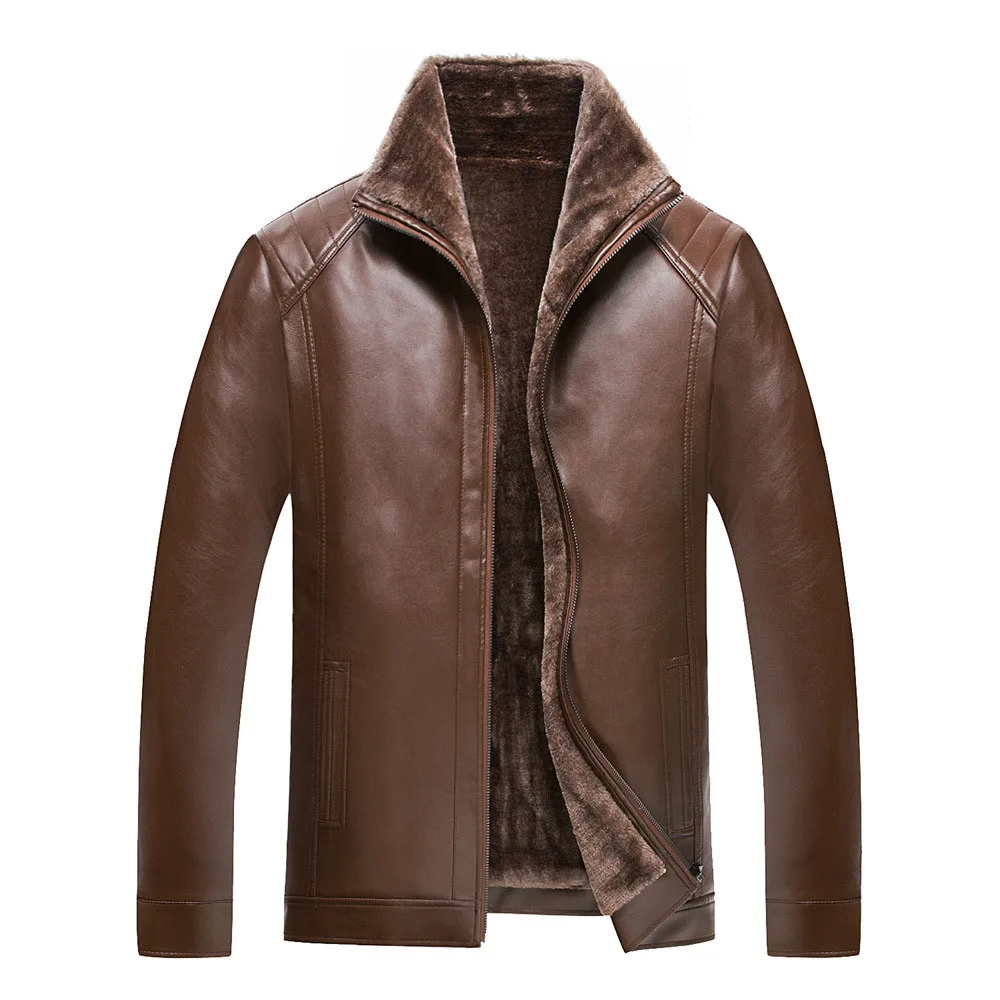 FreeShipping Hot Sale Winter Thick Leather Garment Casual flocking Leather Jacket Men's Clothing Leather Jacket Men
FreeShipping Hot Sale Winter Thick Leather Garment Casual flocking Leather Jacket Men's Clothing Leather Jacket Men
