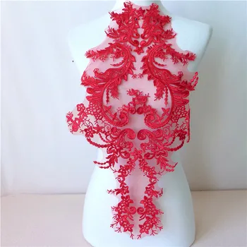New Arrival 1 Piece Red Embroidery Lace Applique Flower Floral Sewing Trims Wedding Decoration Lace Trim Bridal Wedding Applique
New Arrival 1 Piece Red Embroidery Lace Applique Flower Floral Sewing Trims Wedding Decoration Lace Trim Bridal Wedding Applique