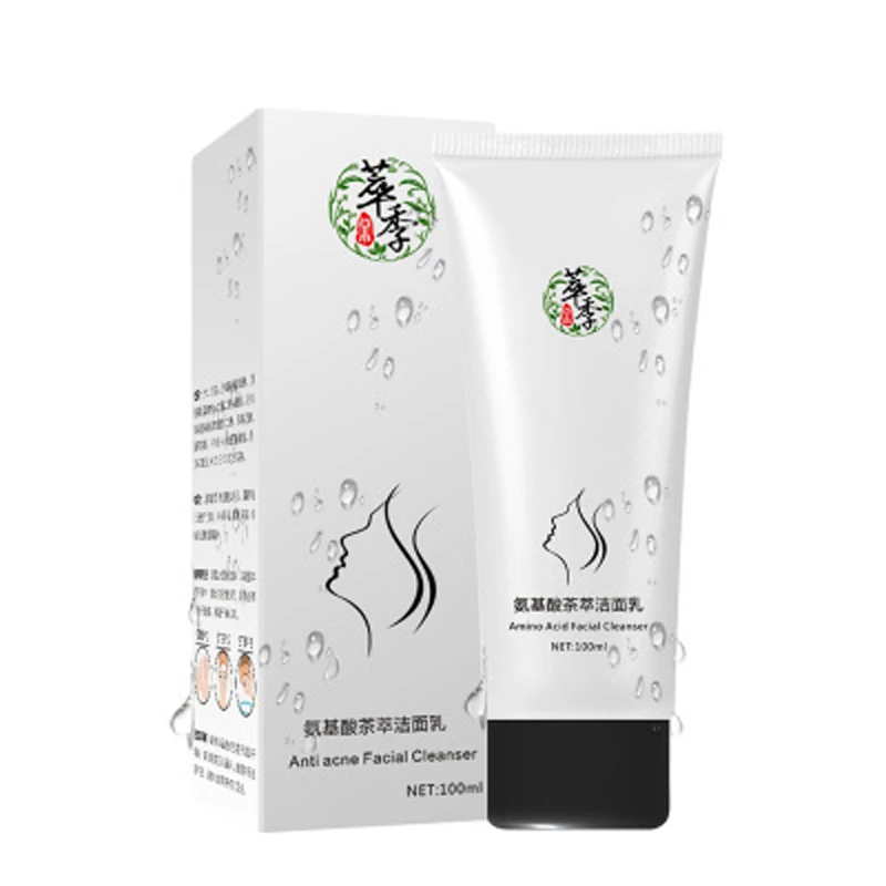 Skin CareAmino Acid Foam Cleanser Whitening And Moisturizing Deep Cleansing Face Care Acne Treatment Blackhead Facial Cleanser
Skin CareAmino Acid Foam Cleanser Whitening And Moisturizing Deep Cleansing Face Care Acne Treatment Blackhead Facial Cleanser