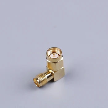 New SMA Connector 90 Degree Right Angle SMA Male To RP SMA Female Adapter Screw The Needle
New SMA Connector 90 Degree Right Angle SMA Male To RP SMA Female Adapter Screw The Needle