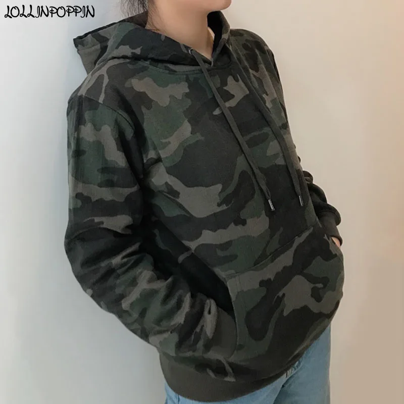 Women Camouflage Hoodies Military Style Ladies Camo Pattern Hooded Sweatshirts Cotton Terry Kangaroo Pocket Hoody Pullovers
Women Camouflage Hoodies Military Style Ladies Camo Pattern Hooded Sweatshirts Cotton Terry Kangaroo Pocket Hoody Pullovers